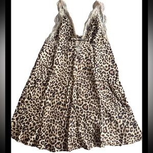 Intimissimi M Dress Leopard Nightie Pijama Sexy